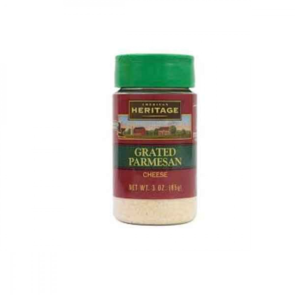 Heritage Grated Parmesan Cheese 85gm  Heritage Grated Parmesan Cheese 85gm