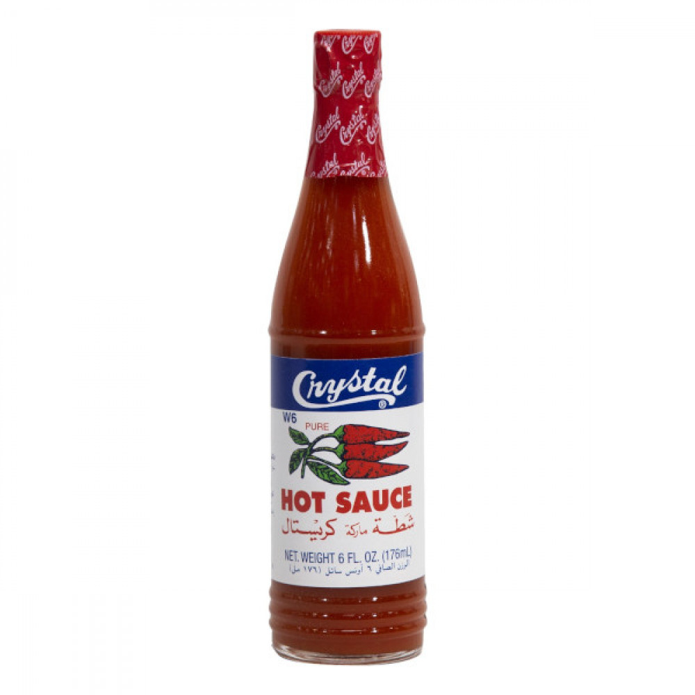 CRYSTAL HOT SAUCE 6 OZ. CRYSTAL HOT SAUCE 6 OZ.