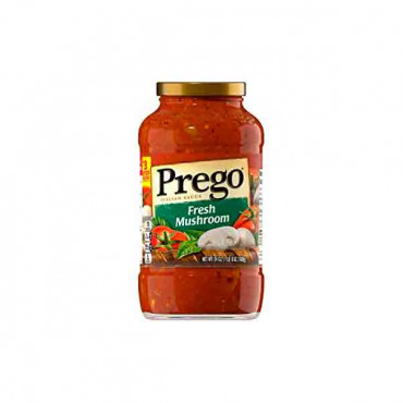 PREGO FRESH MUSHROOM PASTA SAUCE 14 OZ
