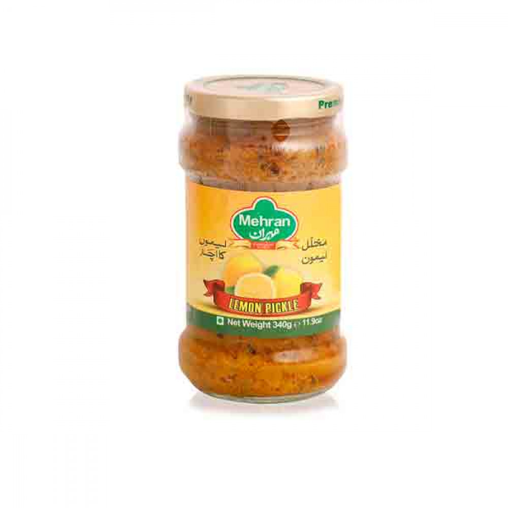 Mehran Lemon Pickle 340gm  Mehran Lemon Pickle 340gm