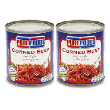 Pure Foods Corned Beef 2Sx210Gm