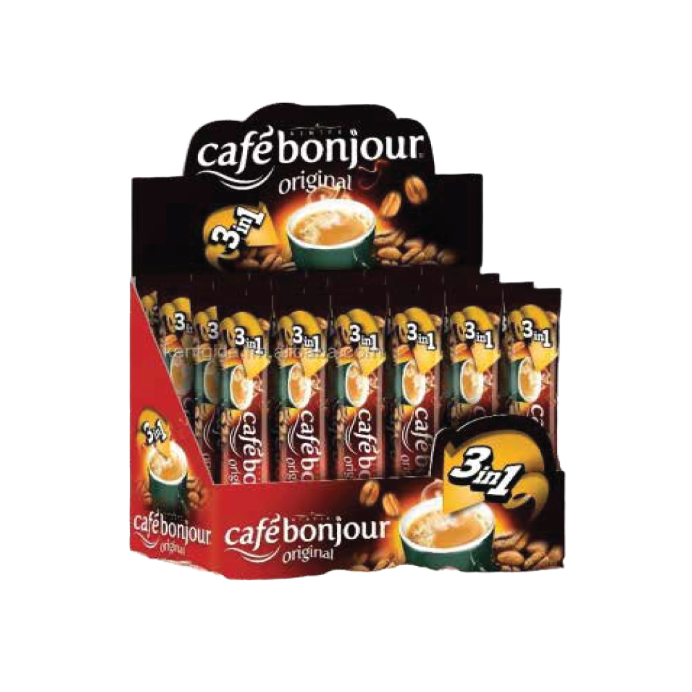 Cafe Bonjour 3 In 1 Orginal 18Gm Cafe Bonjour 3 In 1 Orginal 18Gm