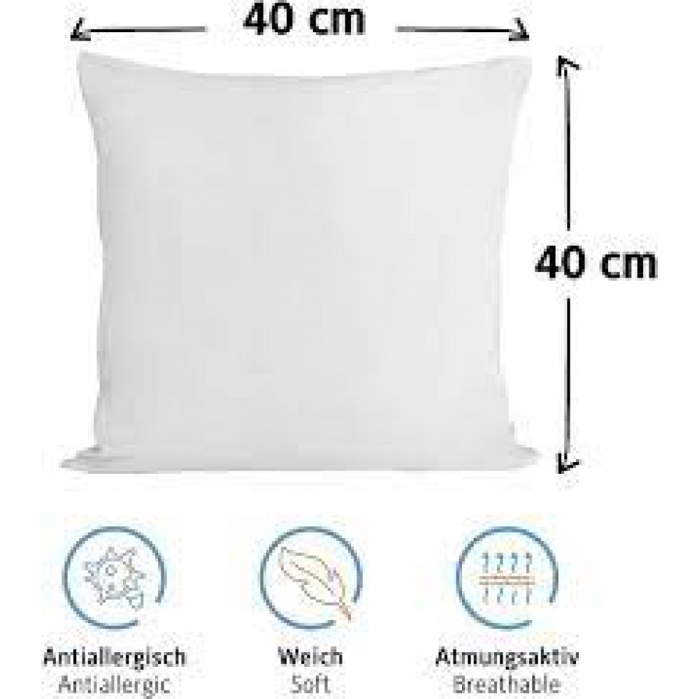 Jercy Cushion Cover With Filler 40 X 40 Cms Jercy Cushion Cover With Filler 40 X 40 Cms