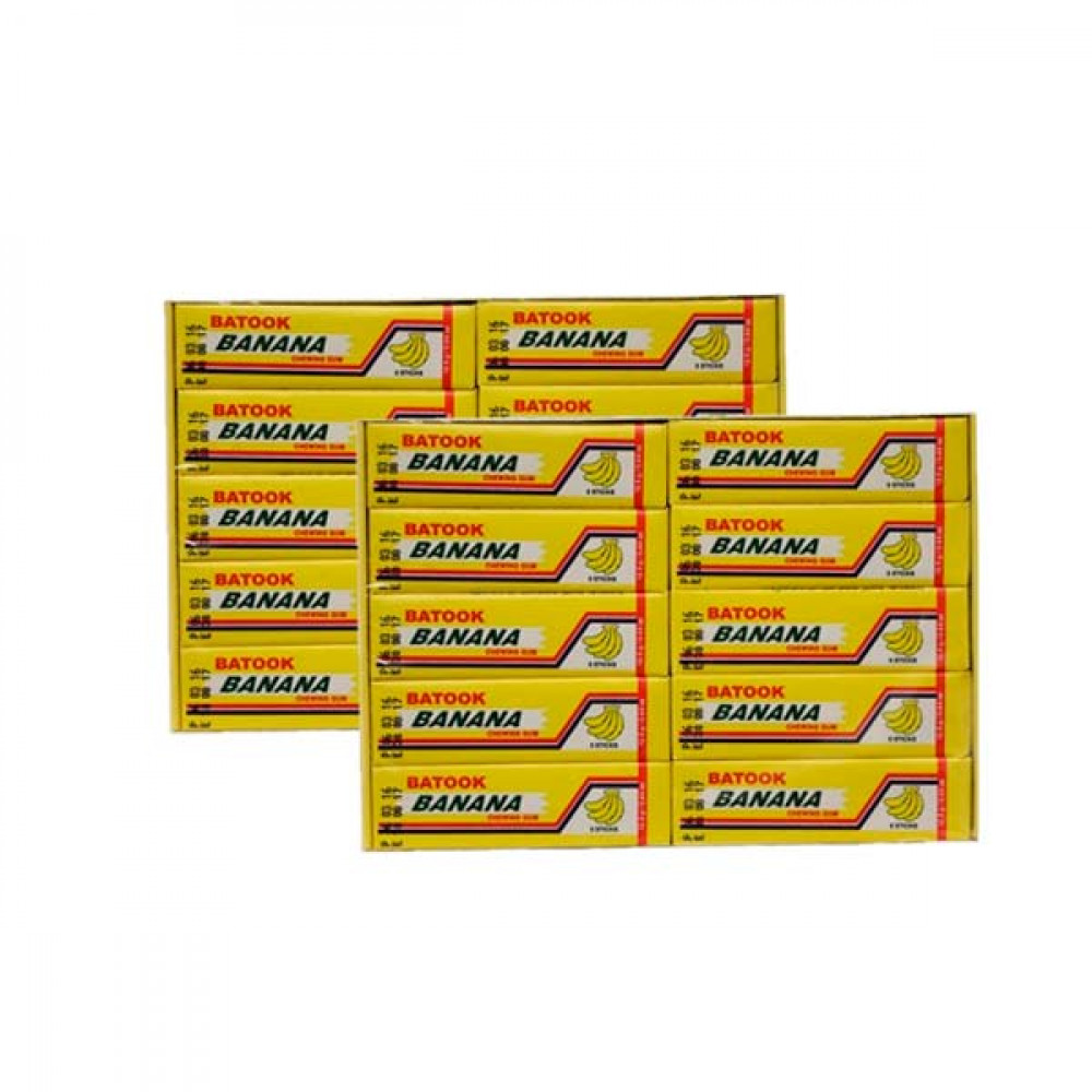 Batook Chewing Gum Assorted 2 x 20 x 5s  Batook Chewing Gum Assorted 2 x 20 x 5s