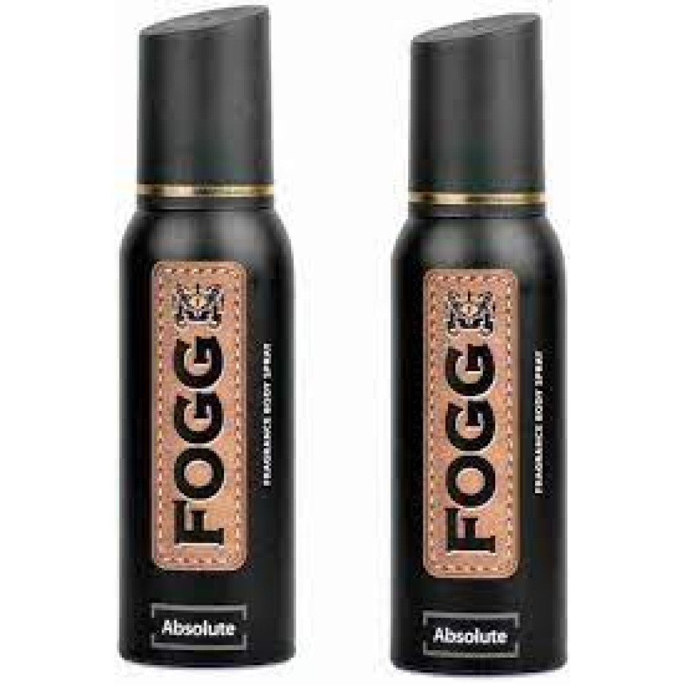 FOGG BODY SPRAY ABSOLUTE 2S*120ML 25%OFF