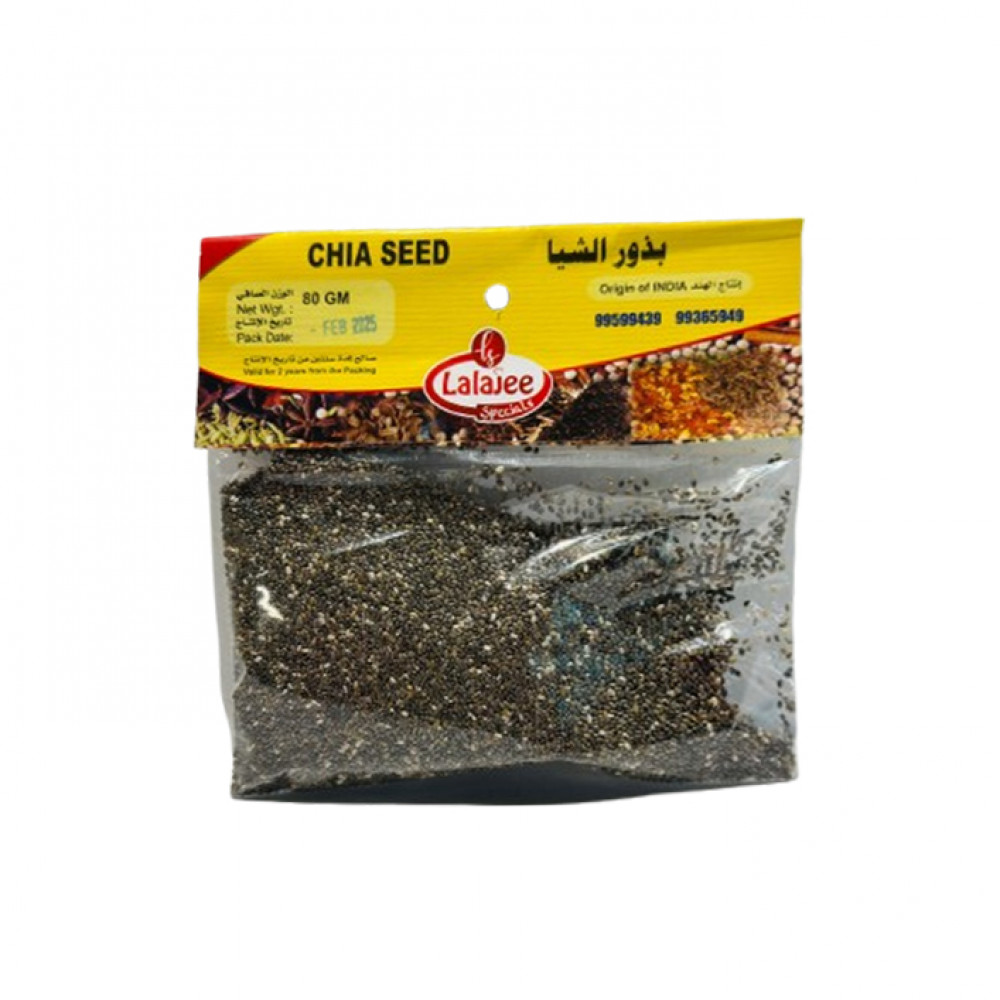 Lalajee Chia Seed 80 Gm Lalajee Chia Seed 80 Gm