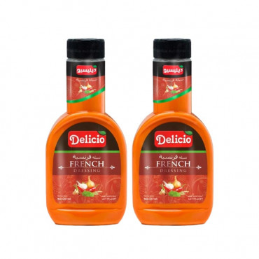 Delicio French Dressing 2 X 267Ml