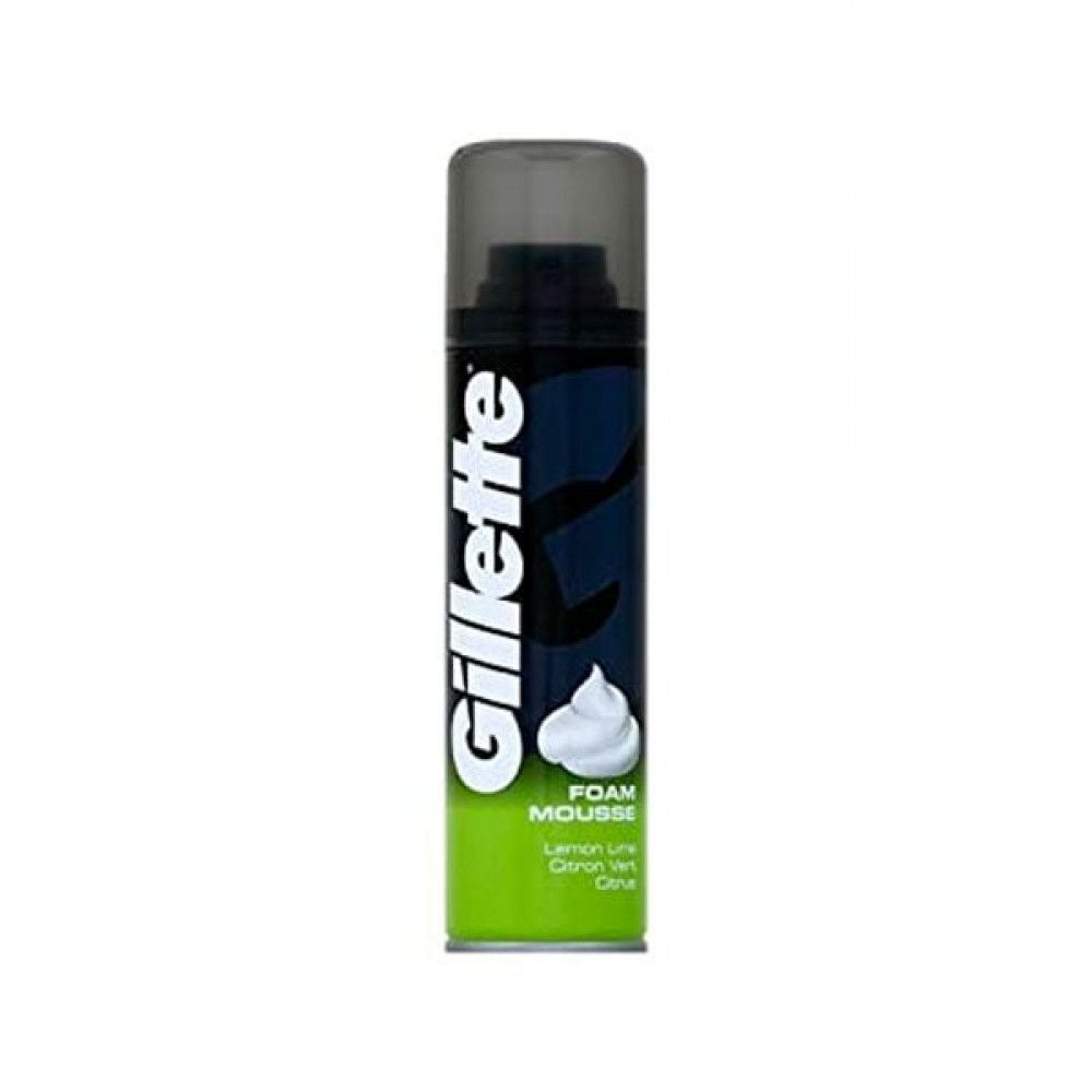 Gillette Shaving Foam Lemon 200ml  Gillette Shaving Foam Lemon 200ml
