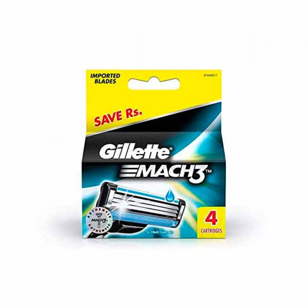 Gillette Blade Mach 3 4S  Gillette Blade Mach 3 4S