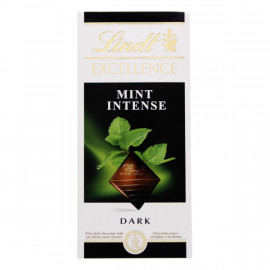 Lindt Excellence Mint Intense Dark Chocolate 100gm