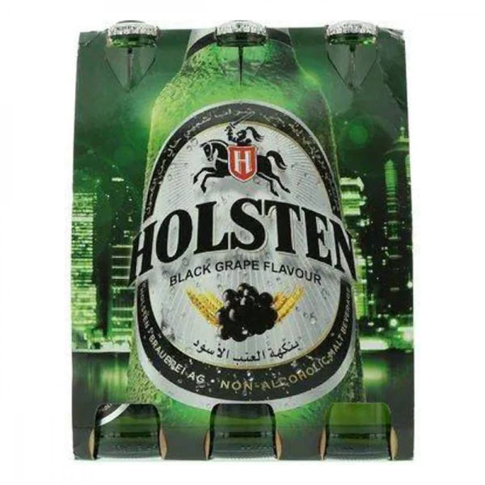 Holsten Malt Beverage Black Grape 6 x 330ml  Holsten Malt Beverage Black Grape 6 x 330ml