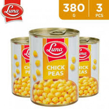 Luna Chick Peas 3X380Gm