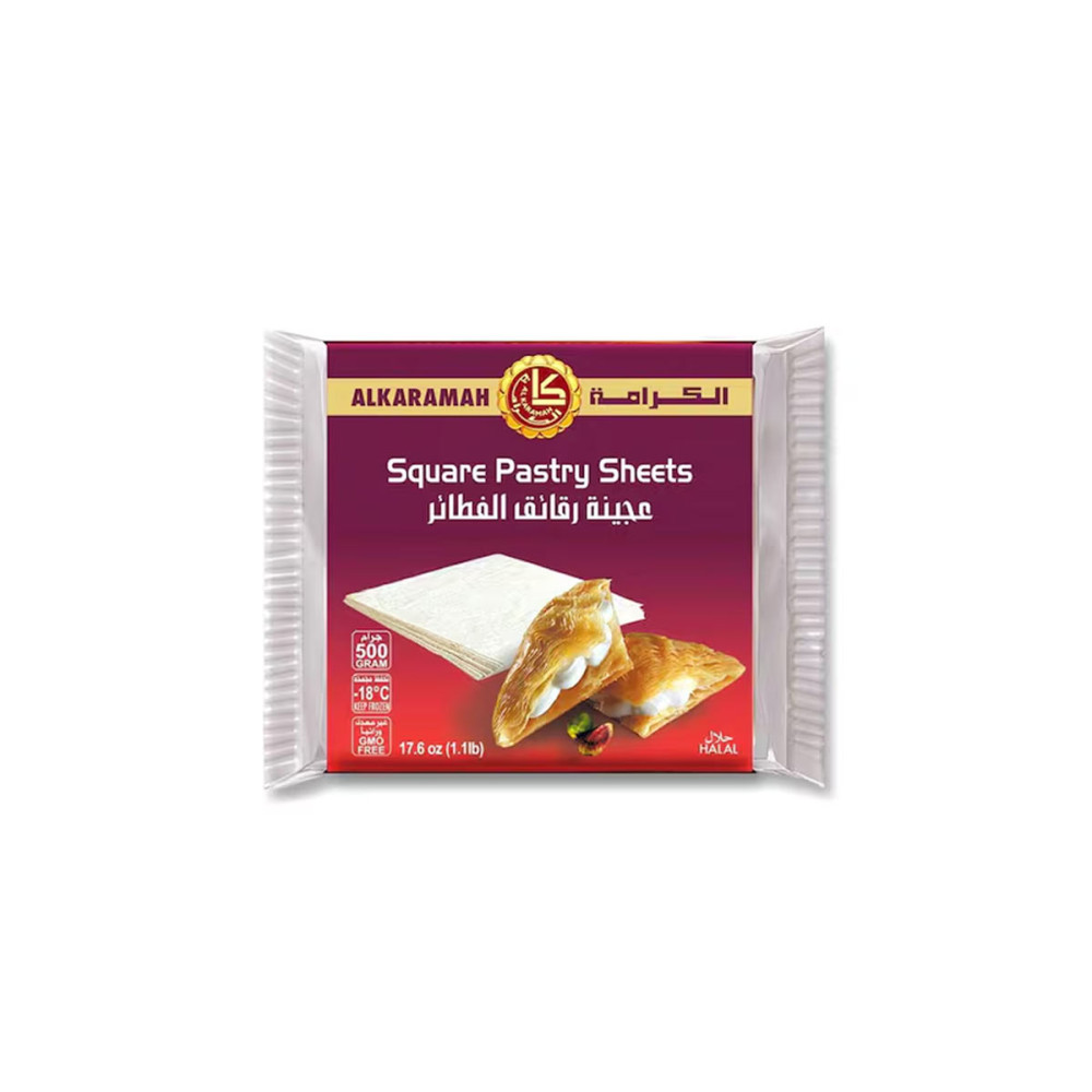 AL KARAMAH SQUARE PASTRY SHEETS 500GM