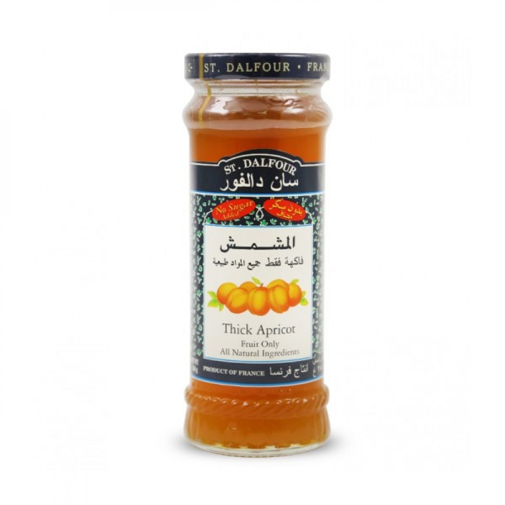 St. Dalfour Thick Apricot Jam 284gm  St. Dalfour Thick Apricot Jam 284gm