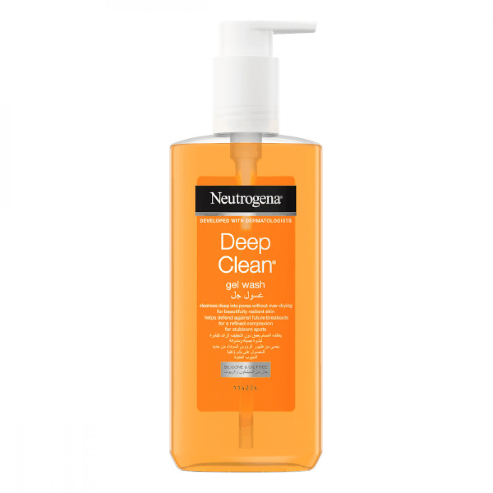 Nutrogena Deep Clean Face Wash 200ml  Nutrogena Deep Clean Face Wash 200ml