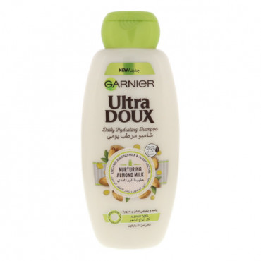 Garnier Ultra Doux Daily Hydrating Shampoo Nurturing Almond Milk 400ml 