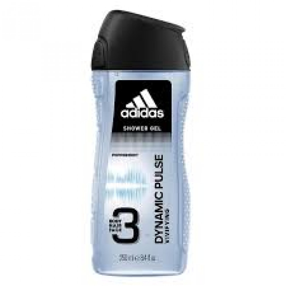 Adidas Shower Gel 3 In 1 Dynamic Pulse 250Ml Adidas Shower Gel 3 In 1 Dynamic Pulse 250Ml