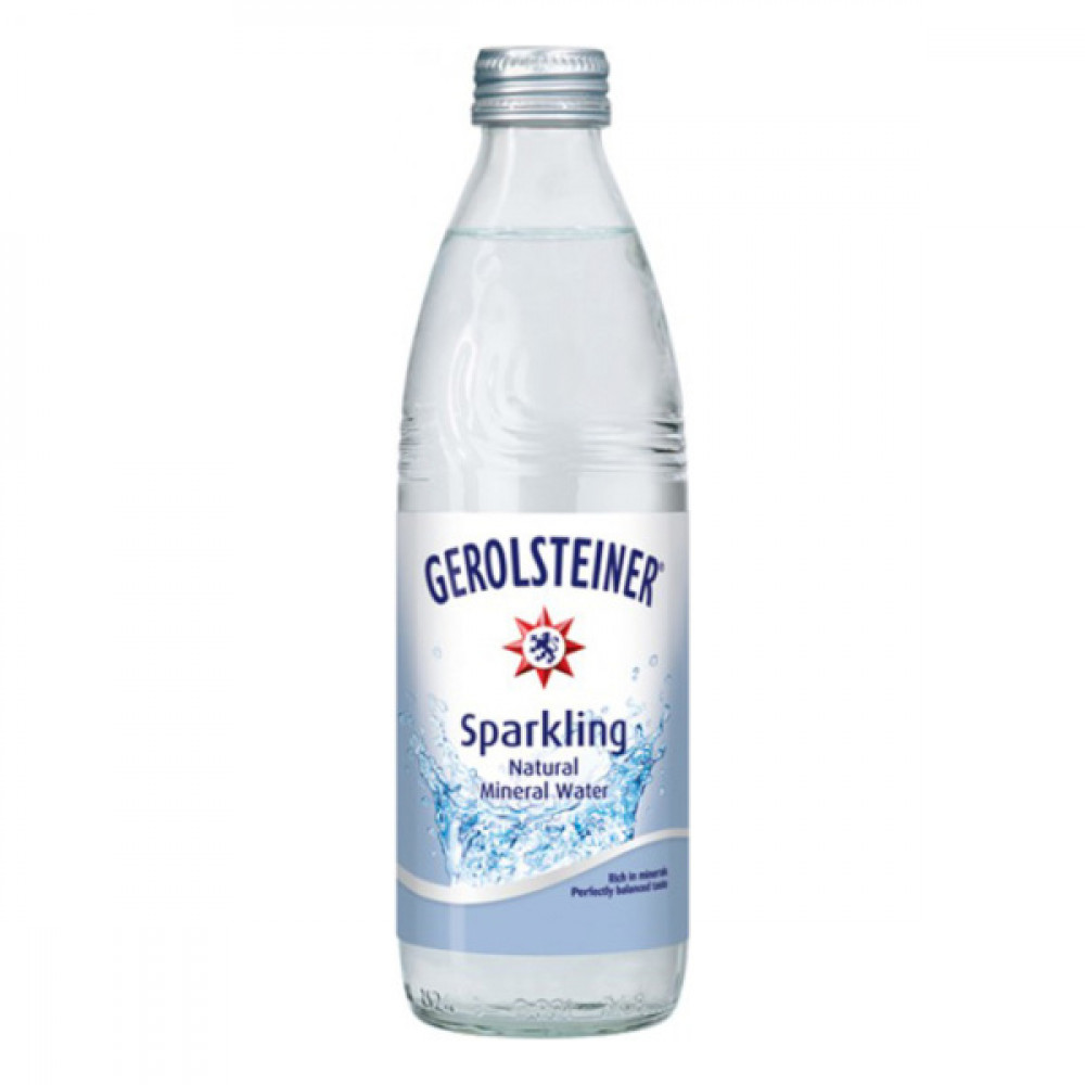 Gerolsteiner Sparkling Water 330ml  Gerolsteiner Sparkling Water 330ml