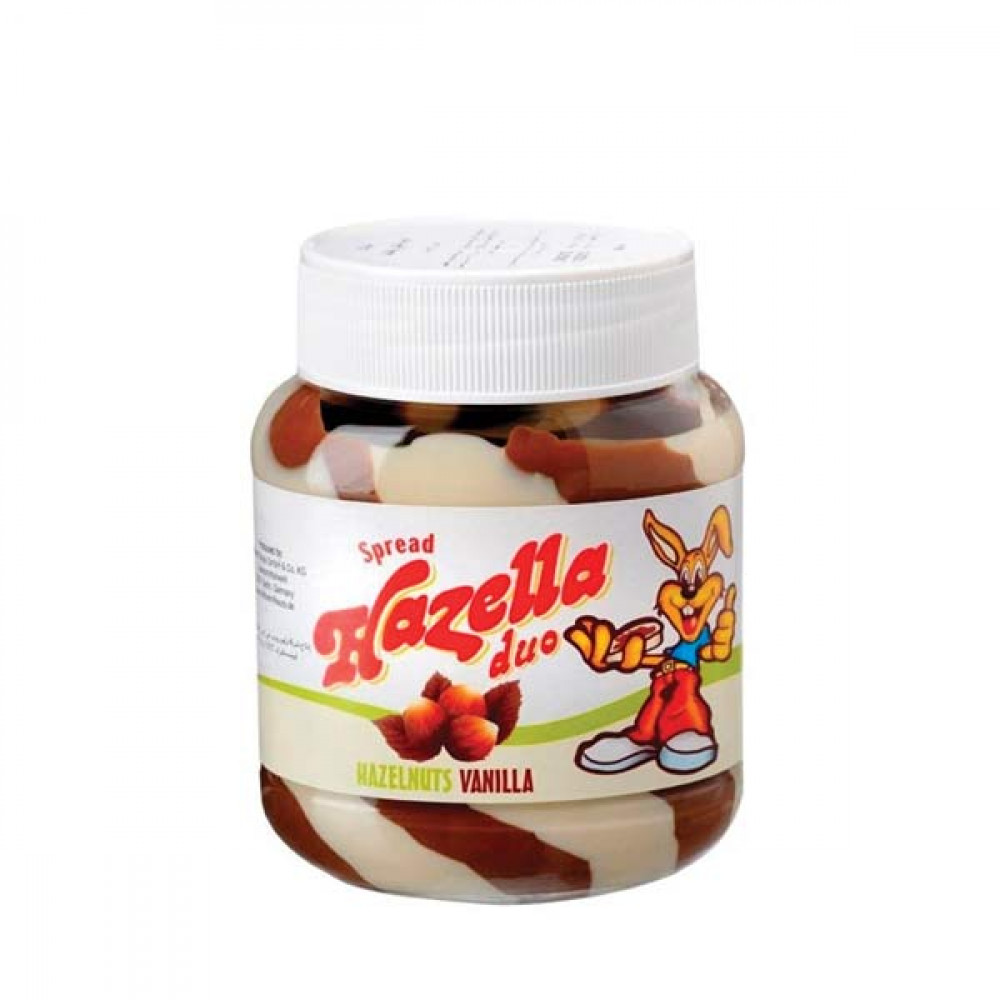 Hazella Duo Hazelnut Vanilla Spread 700gm  Hazella Duo Hazelnut Vanilla Spread 700gm