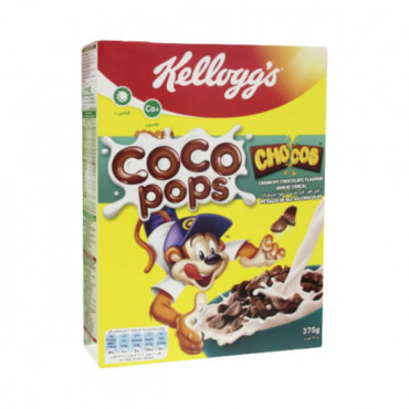 Kelloggs Cereals Coco Pops Chocos 375gm 