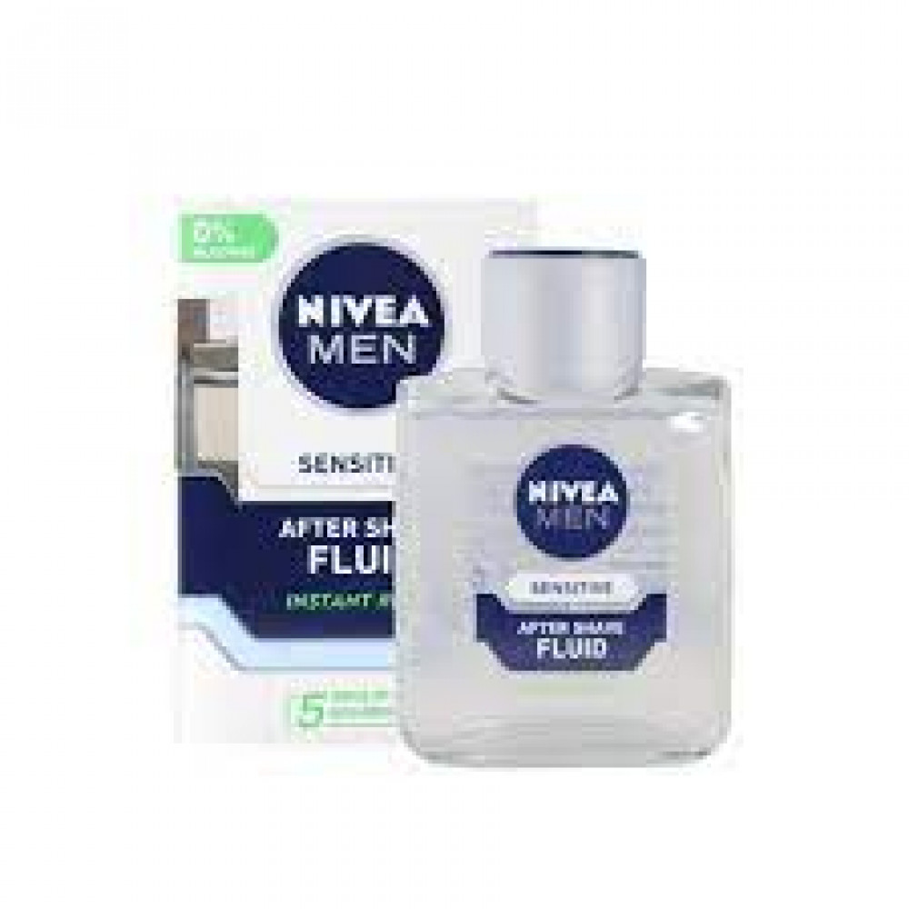 Nivea Sensitive Aftershave Fluid 100Ml Nivea Sensitive Aftershave Fluid 100Ml