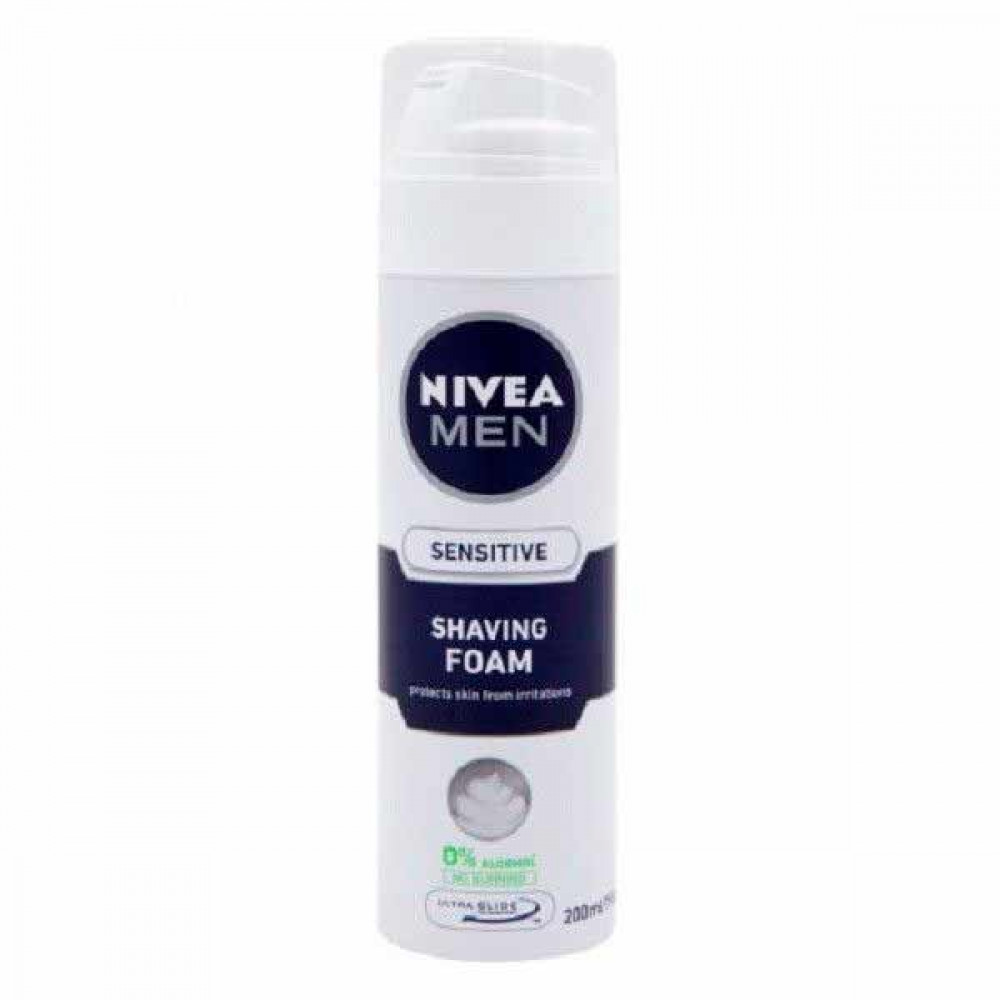 Nivea Men Shaving Foam Sensitive 200ml  Nivea Men Shaving Foam Sensitive 200ml