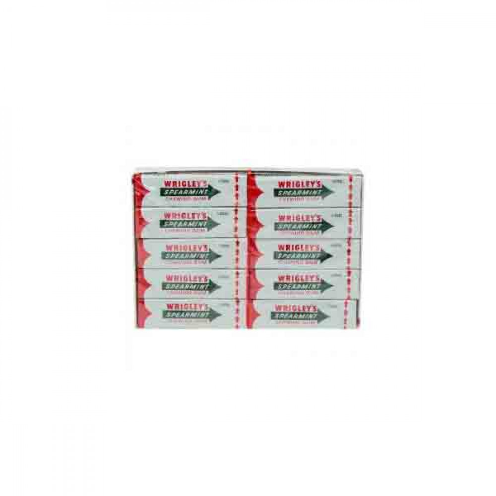 Wrigleys Gum Spearmint 20s  Wrigleys Gum Spearmint 20s