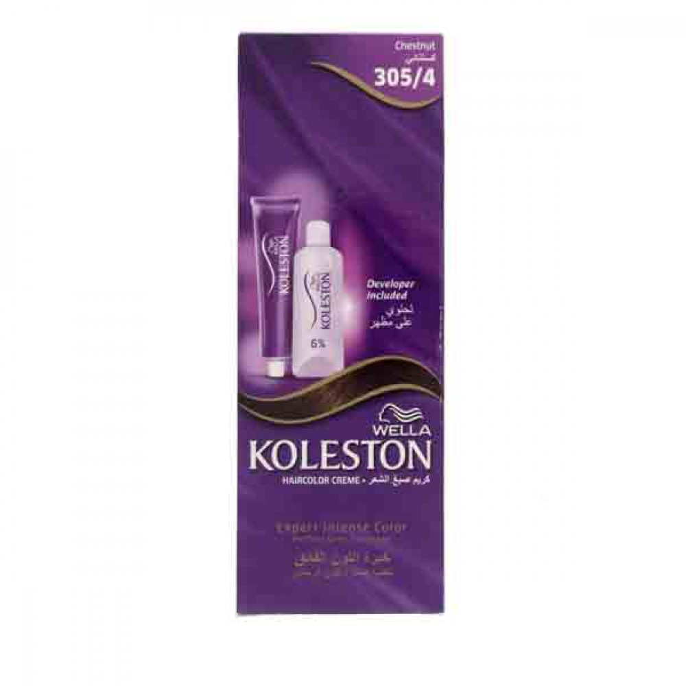 Wella Koleston Hair Color Crème Chestnut (305/4) 100ml 