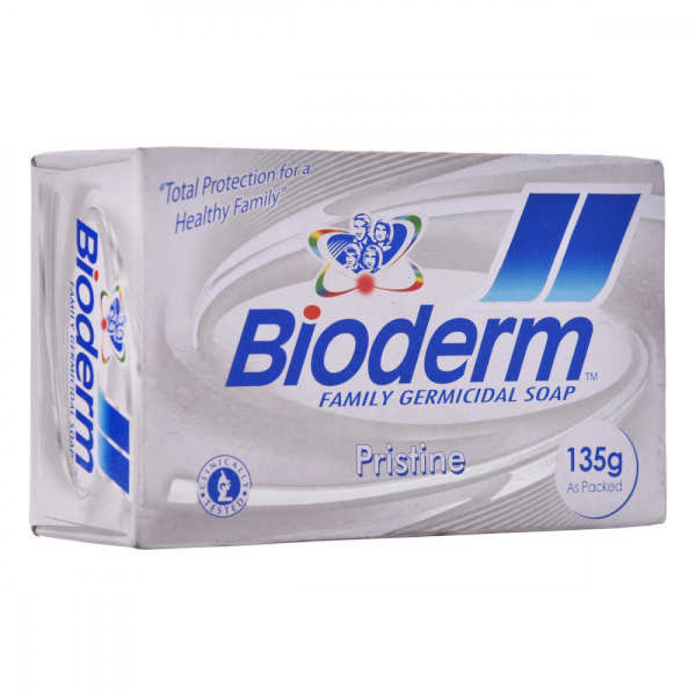 Bioderm Germicidal Soap Pristine 135gm  Bioderm Germicidal Soap Pristine 135gm