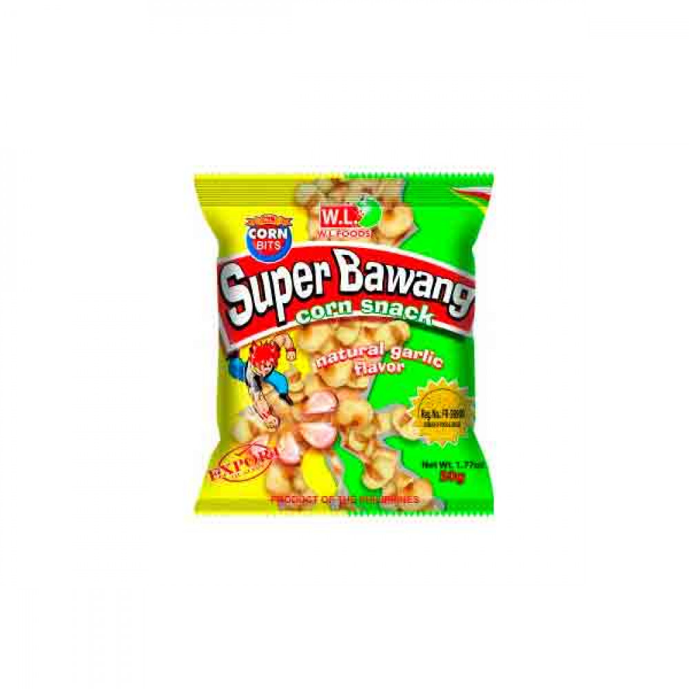 Super Bawang Corn Snack Garlic 250gm  Super Bawang Corn Snack Garlic 250gm