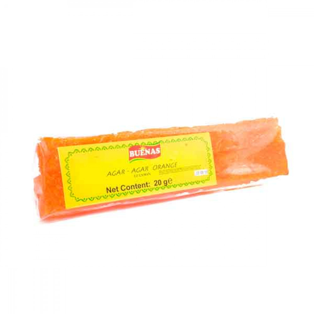 Buenas Agar Agar Gulaman Orange 0.70oz  Buenas Agar Agar Gulaman Orange 0.70oz