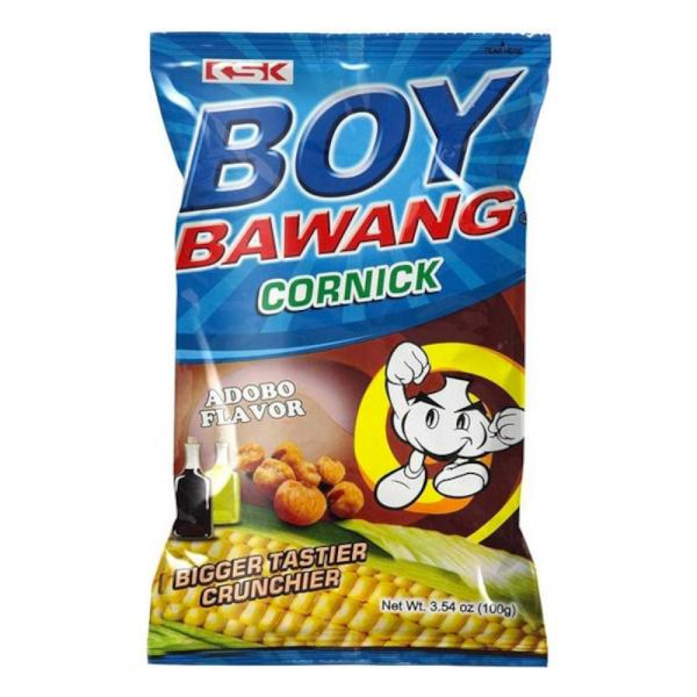 Boy Bawang Cronick Corn Snacks Adobo 100gm  Boy Bawang Cronick Corn Snacks Adobo 100gm