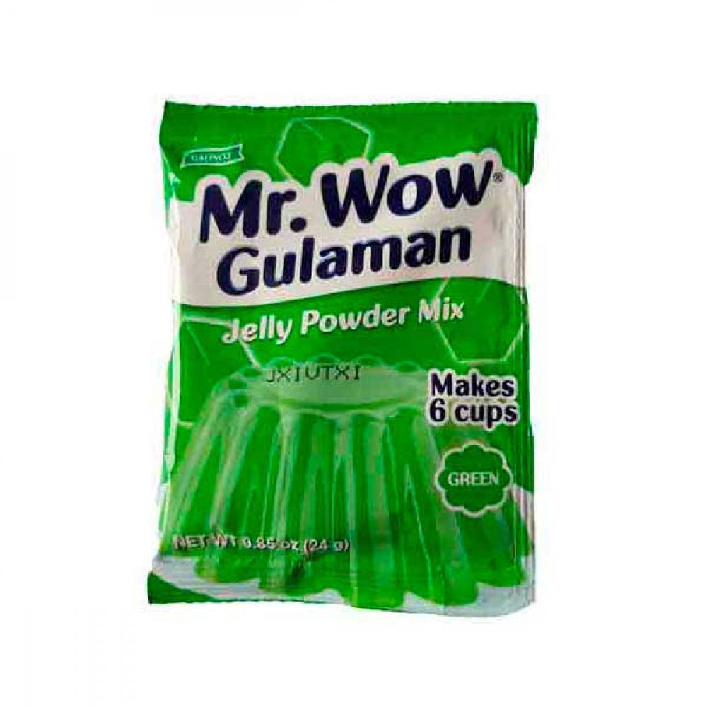 Megadelicious Mr.Gulaman Jelly Powder Mix 24gms Megadelicious Mr.Gulaman Jelly Powder Mix 24gms