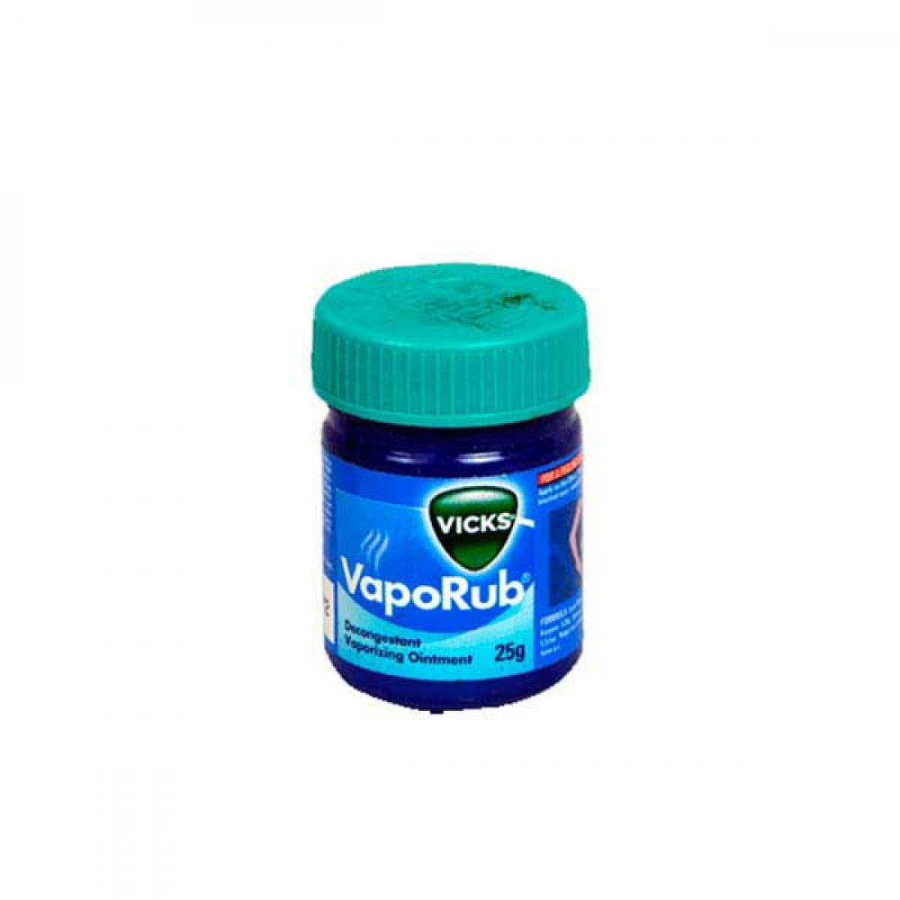 Vicks VapoRub Ointment Inhaler Relief Cold Cough & Flu 50ml, 25ml 10ml 5ml  0.5ml
