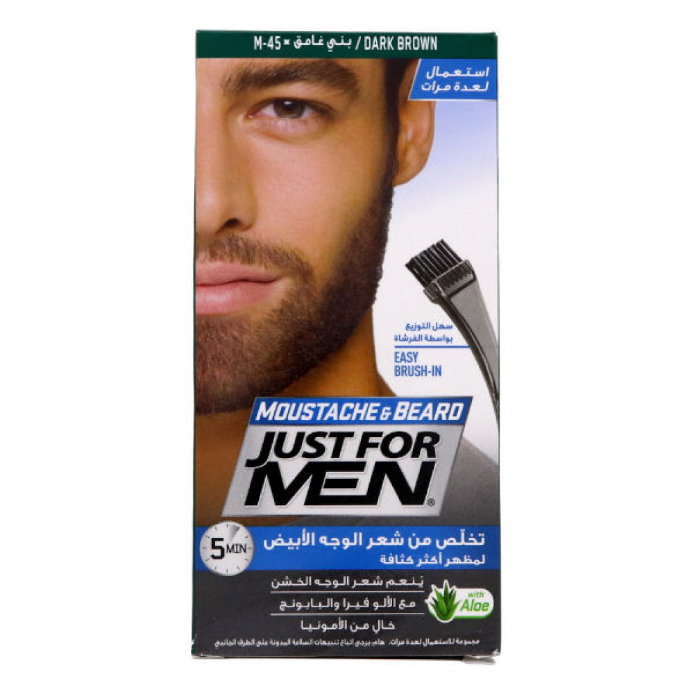 Just For Men Moustache Hair Colour Dark Brown  Just For Men Moustache Hair Colour Dark Brown