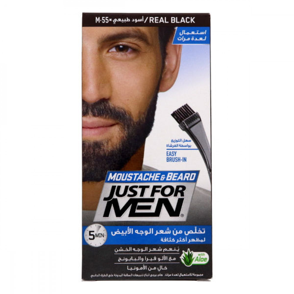Just For Men Moustache Hair Colour Real Black  Just For Men Moustache Hair Colour Real Black