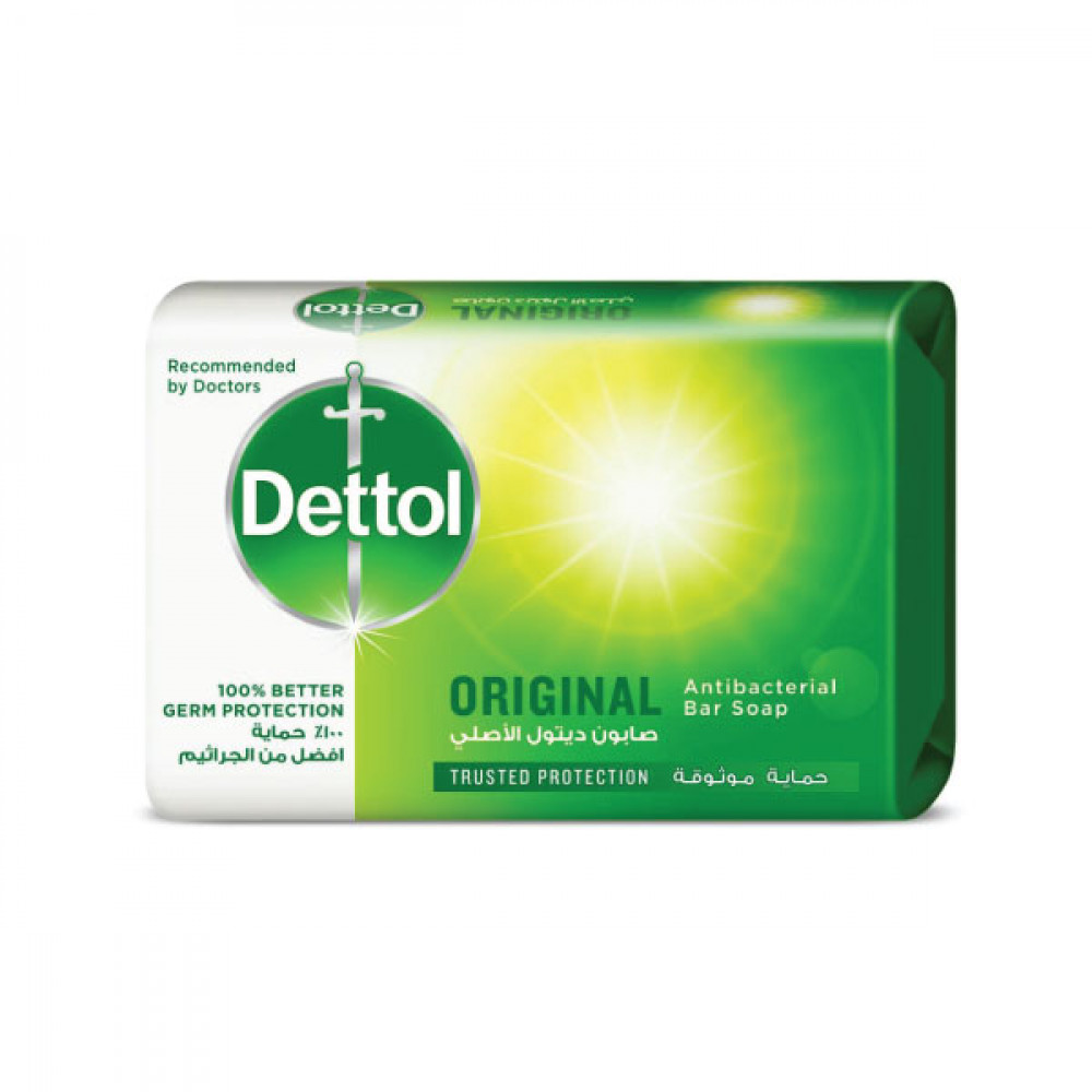 Dettol Original 75gx4pcs With Free Harpic Toliet CLeaner 200ml , Combo Pack