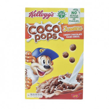 Kelloggs Chocolate Cereal Coco Pops Jumbos 375gm 