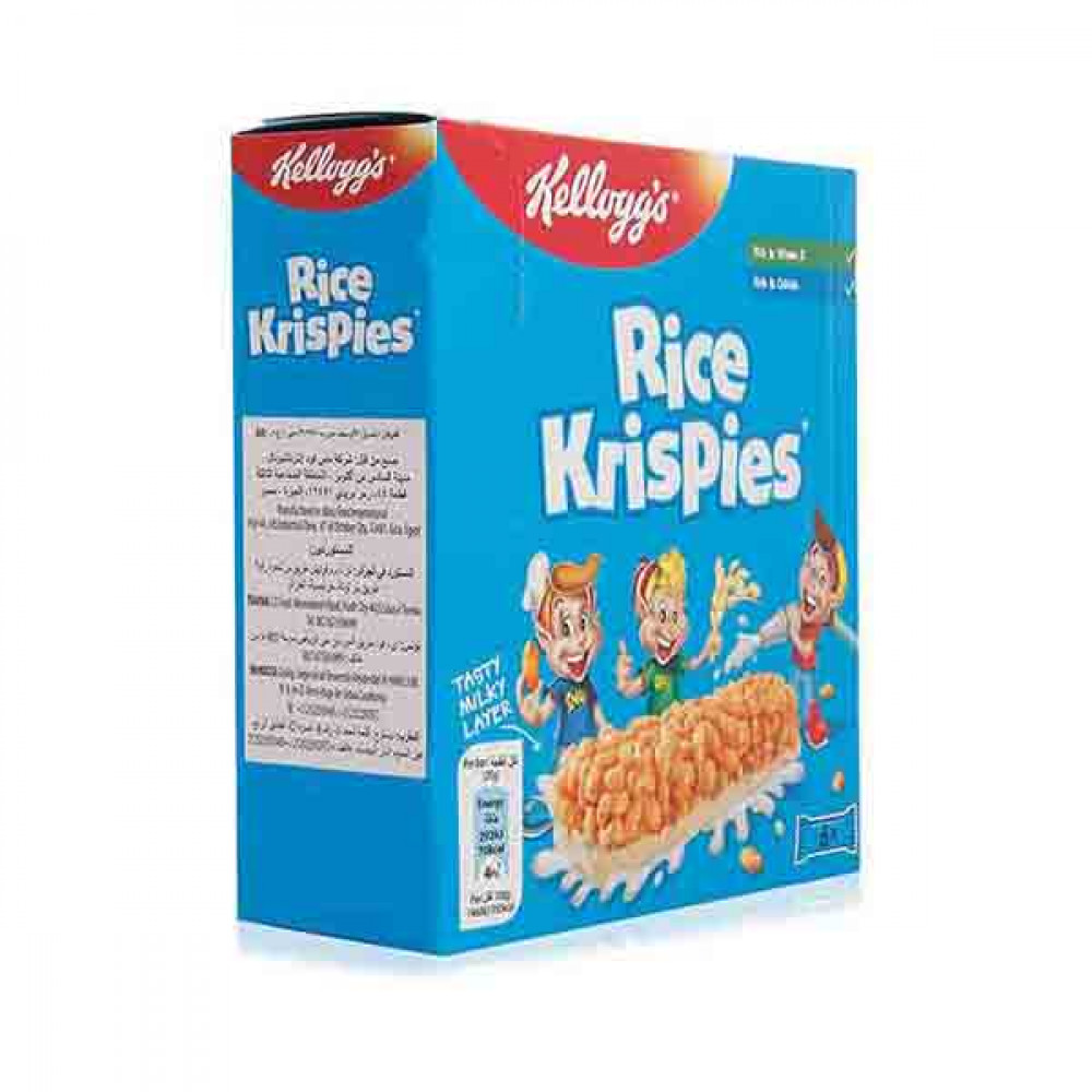 Kelloggs Rice Krispies Cereal Bars 6 x 20gm  Kelloggs Rice Krispies Cereal Bars 6 x 20gm