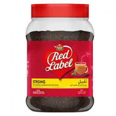 Brookbond Red Label Sqr Tea Jar 370G
