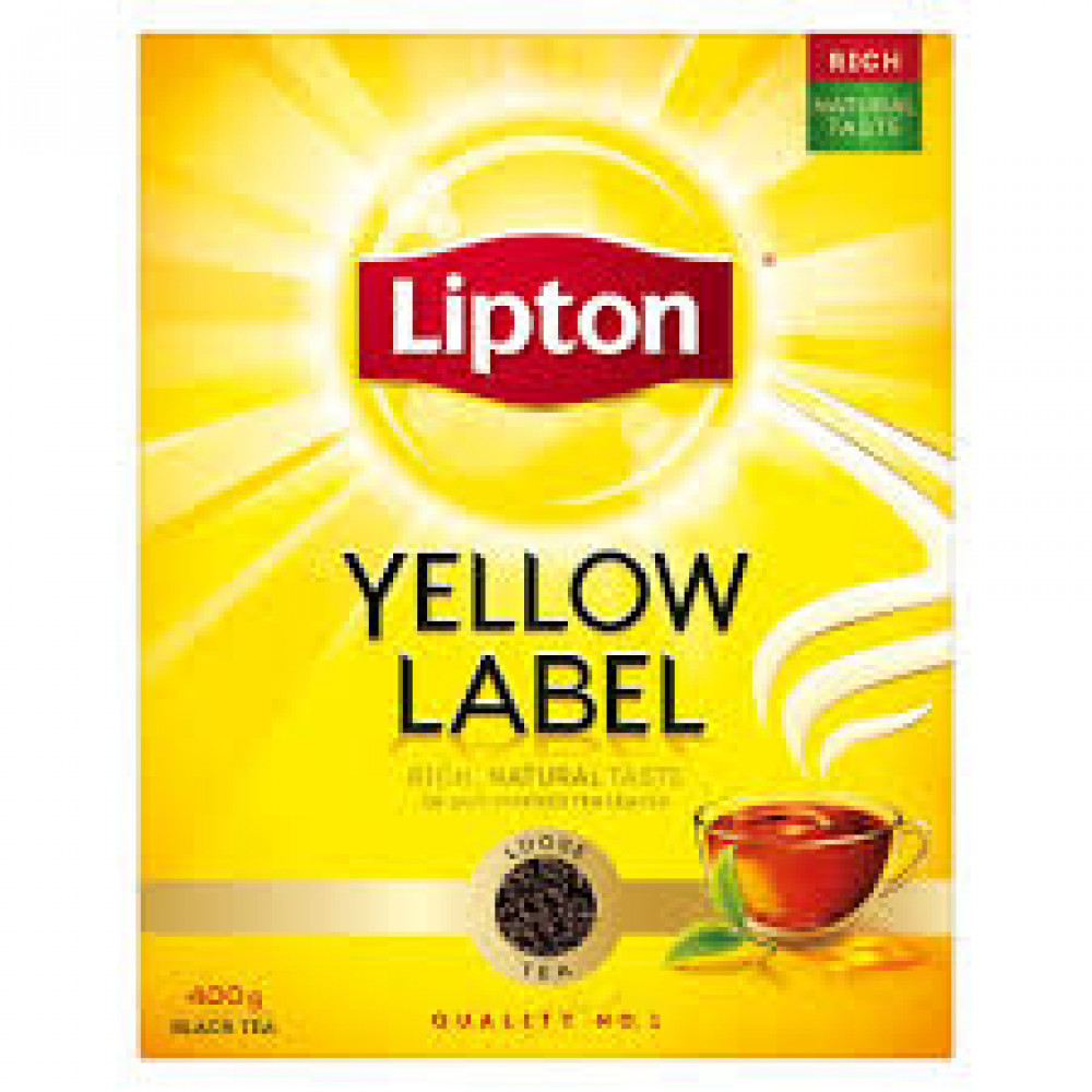 Lipton Yellow Label Tea Packets 400Gm Lipton Yellow Label Tea Packets 400Gm