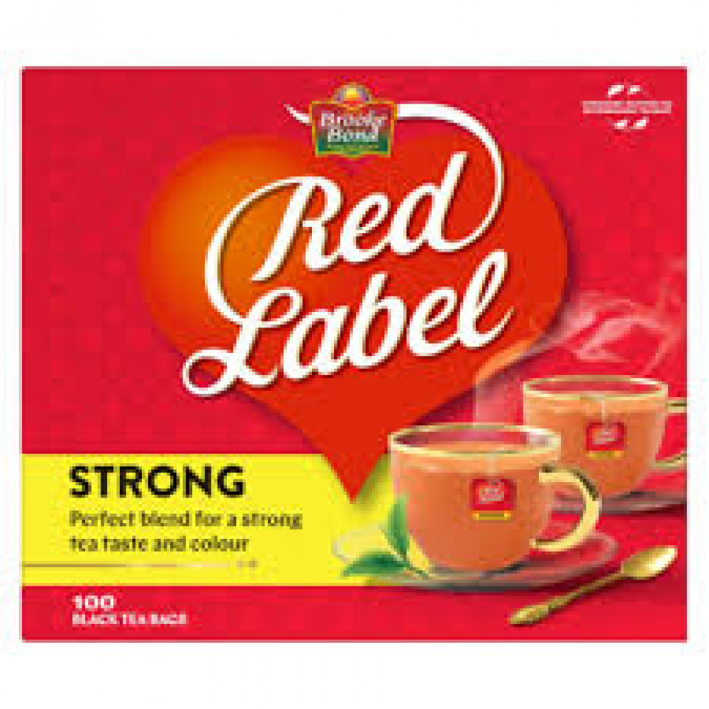 Brooke Bond Red Label Tea Bags 100S Brooke Bond Red Label Tea Bags 100S