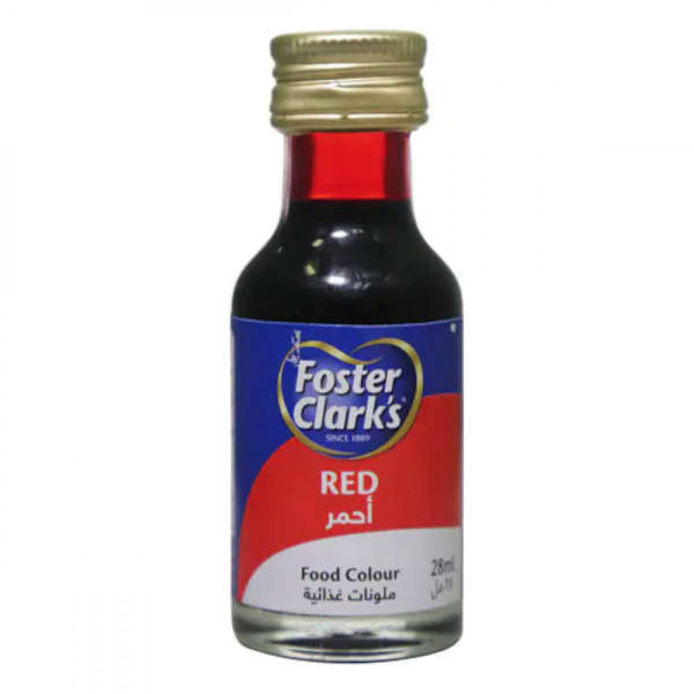 Foster Clarks Food Colour Red 28gm  Foster Clarks Food Colour Red 28gm