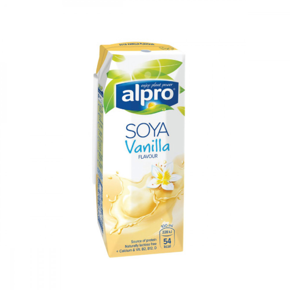 Alpro Soya Vanilla Drink 1Ltr  Alpro Soya Vanilla Drink 1Ltr