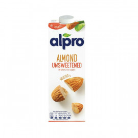 Alpro Drink Almond Unsweetened Roasted 1Ltr