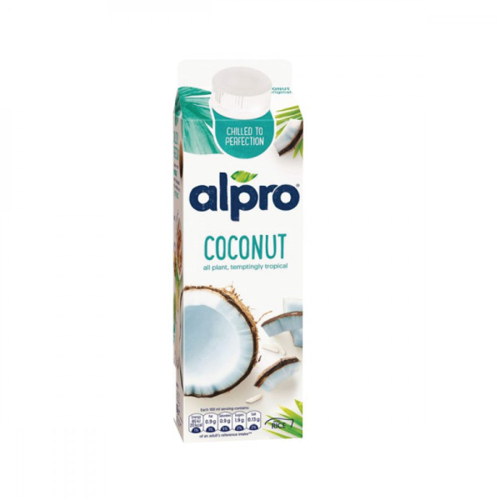 Alpro Drink Coconut Original With Rice 1Ltr  Alpro Drink Coconut Original With Rice 1Ltr