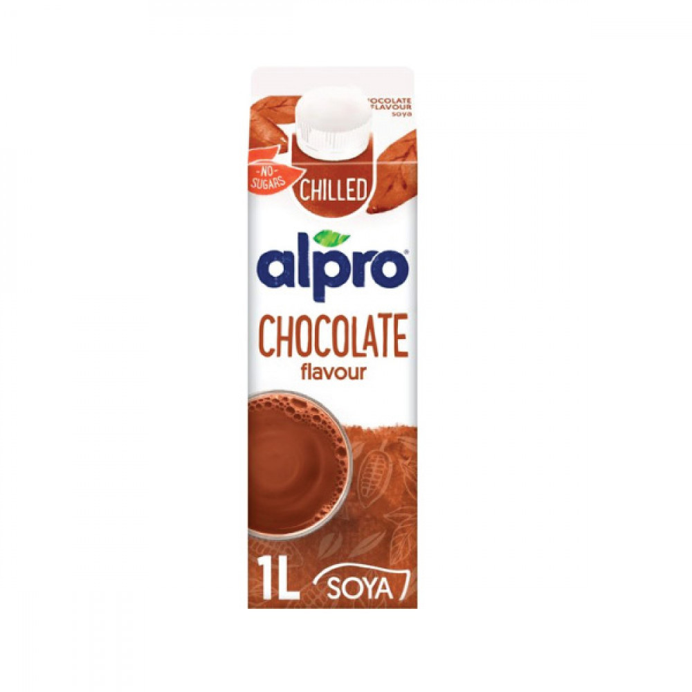 Alpro Soya Chocolate Drink 1Ltr  Alpro Soya Chocolate Drink 1Ltr