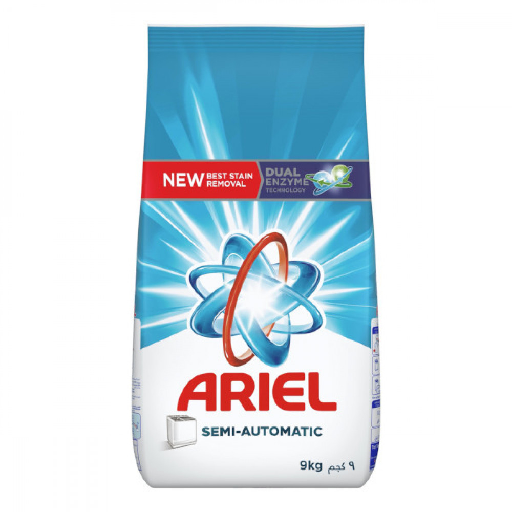 Ariel Semi-automatic Detergent Powder 9Kg 