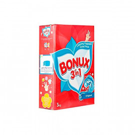Bonux Detergent Powder Reg 3 Kg