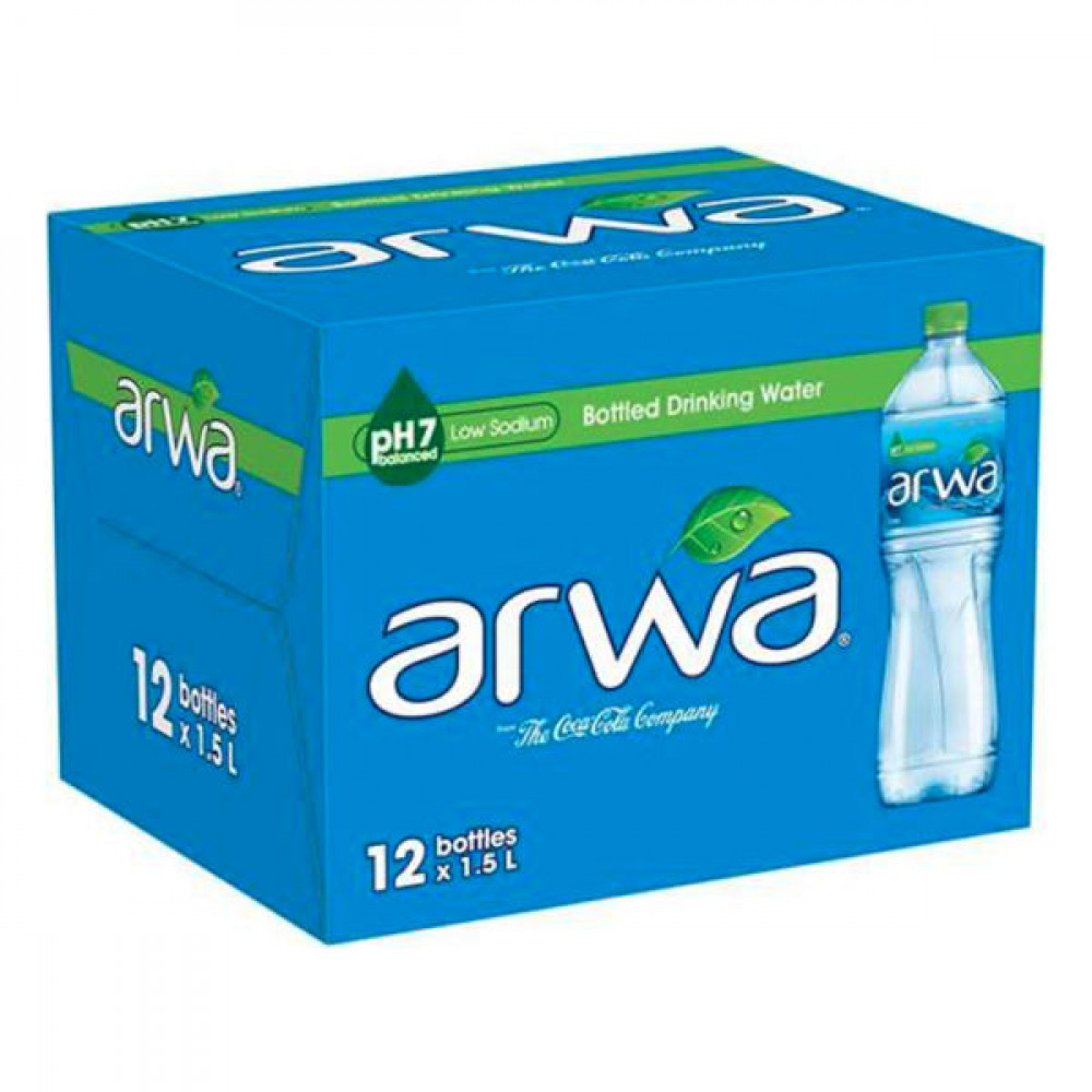 Arwa Drinking Water 12 x 1.5Ltr  Arwa Drinking Water 12 x 1.5Ltr